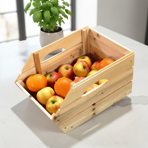 Obstkiste mit griffen - obstkiste,