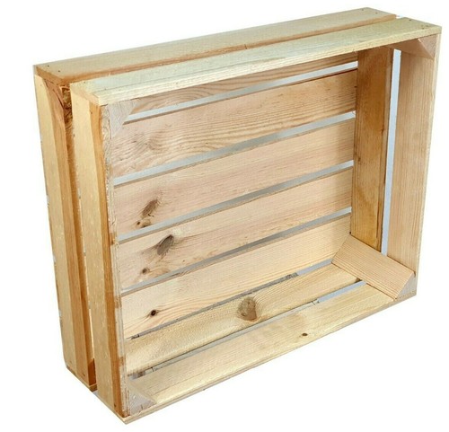 Set neue flache holzkisten - neue,