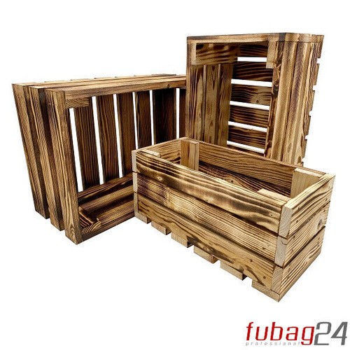 3er set holzkisten - 3er,