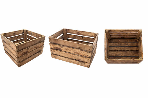 Geflammte holzkisten used - geflammte,