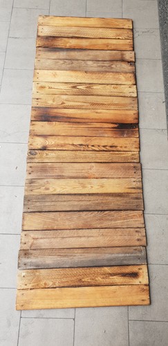 Geflammte holzbretter von - geflammte,