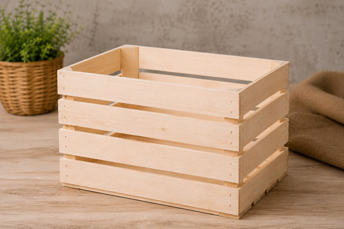 Neue holzkisten natur 50x40x30 - neue,